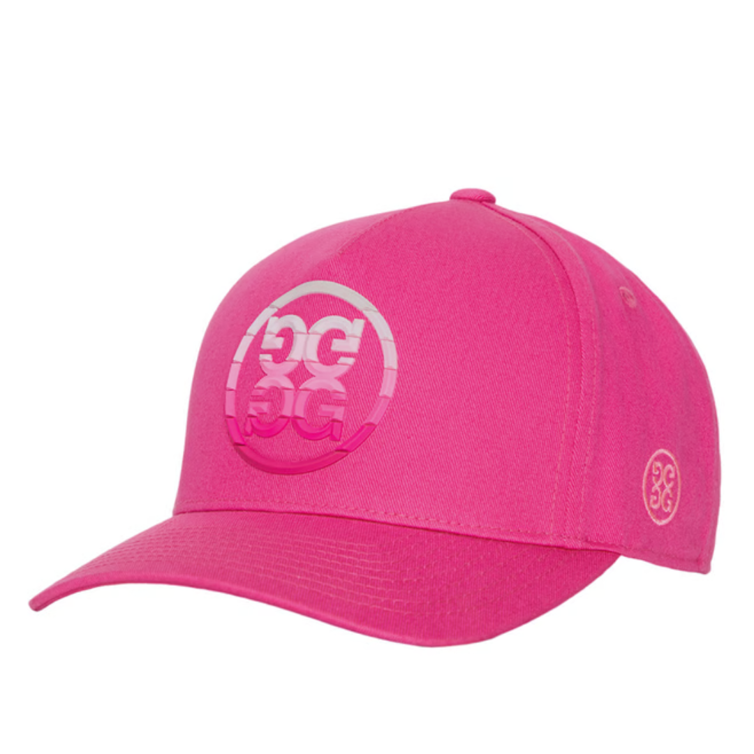 G/FORE Pink CIRCLE G'S GRADATION Logo Baseball Cap