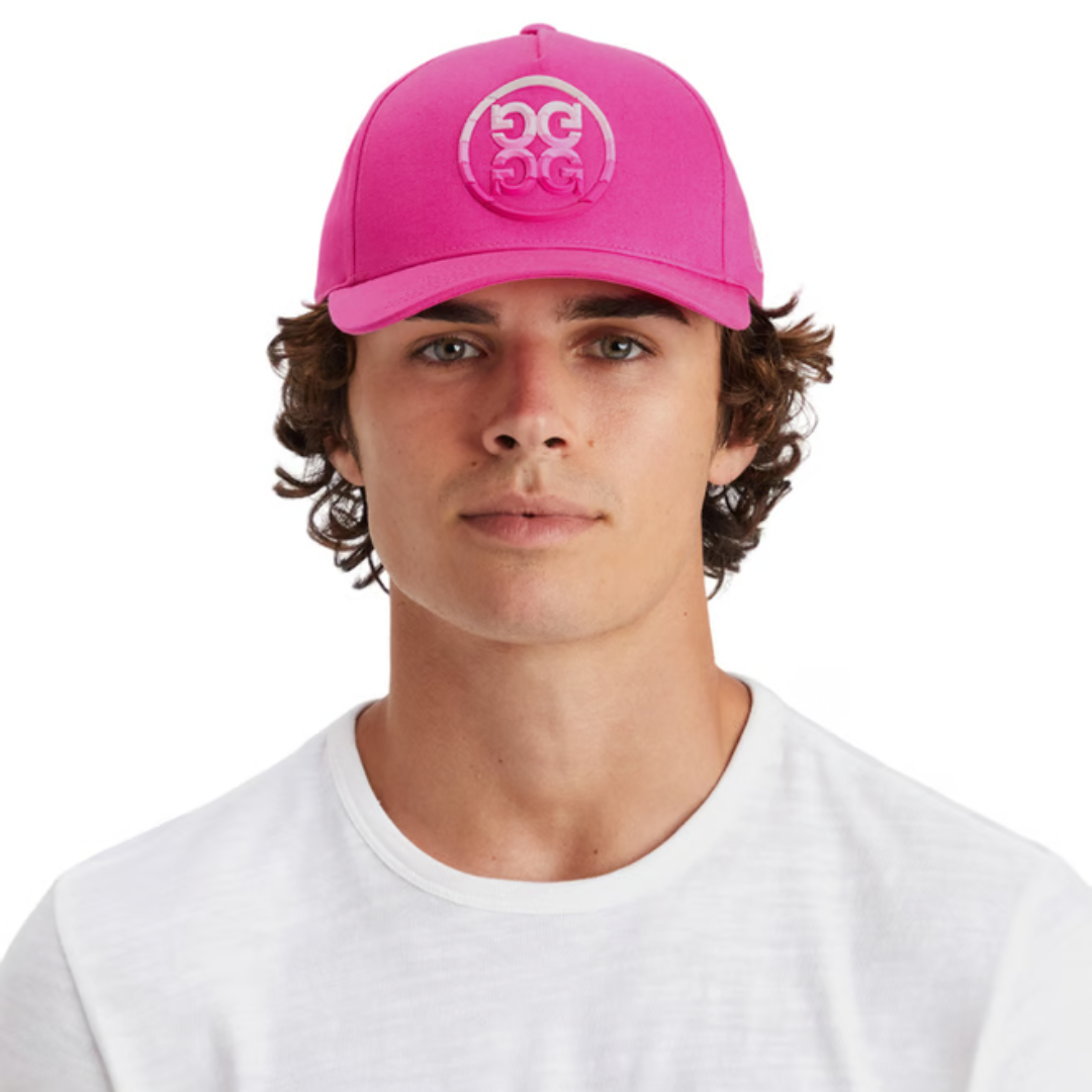 G/FORE Pink CIRCLE G'S GRADATION Logo Baseball Cap