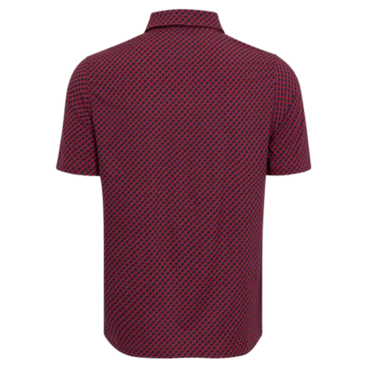 Greg Norman Men's X-lite Checkered Golf Polo Tshirt (US Size)