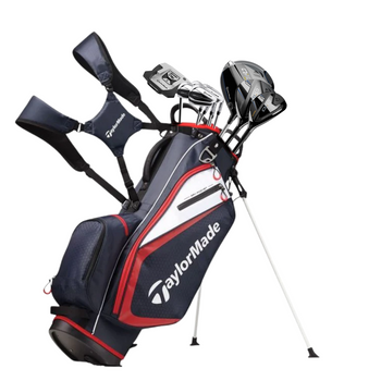 Taylormade Qi10 Steel Golf Set - Right Hand - Regular Flex - 11 Clubs + Bag