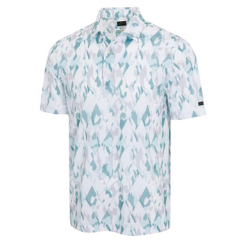 Greg Norman Men's Men's Diamond Golf Polo Tshirt (US Size)