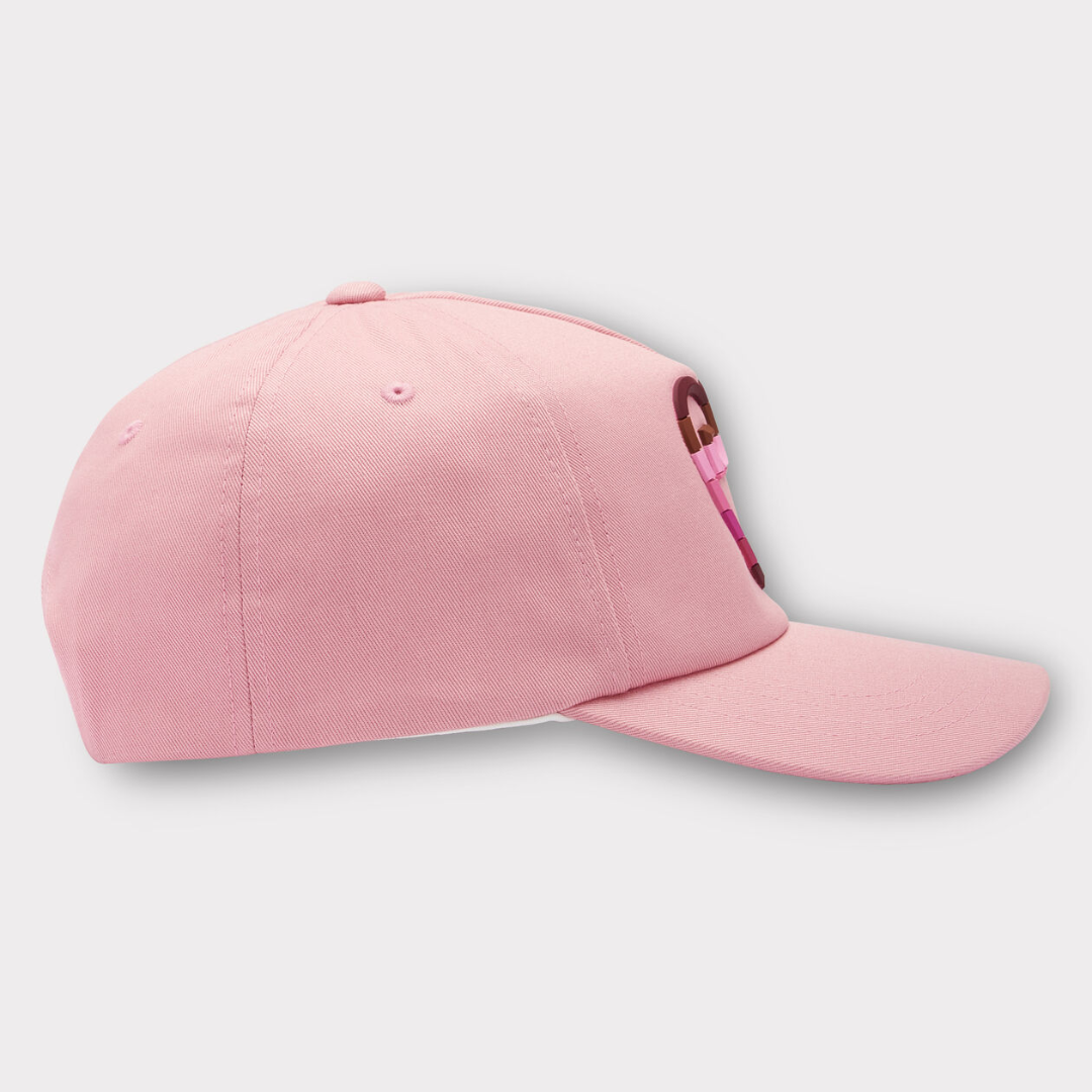 G/FORE Striped Heart G's Stretch Twill Snapback Cap