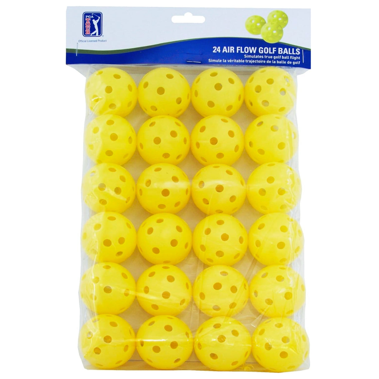 PGA Tour 24 Air Flow Practice Golf Balls