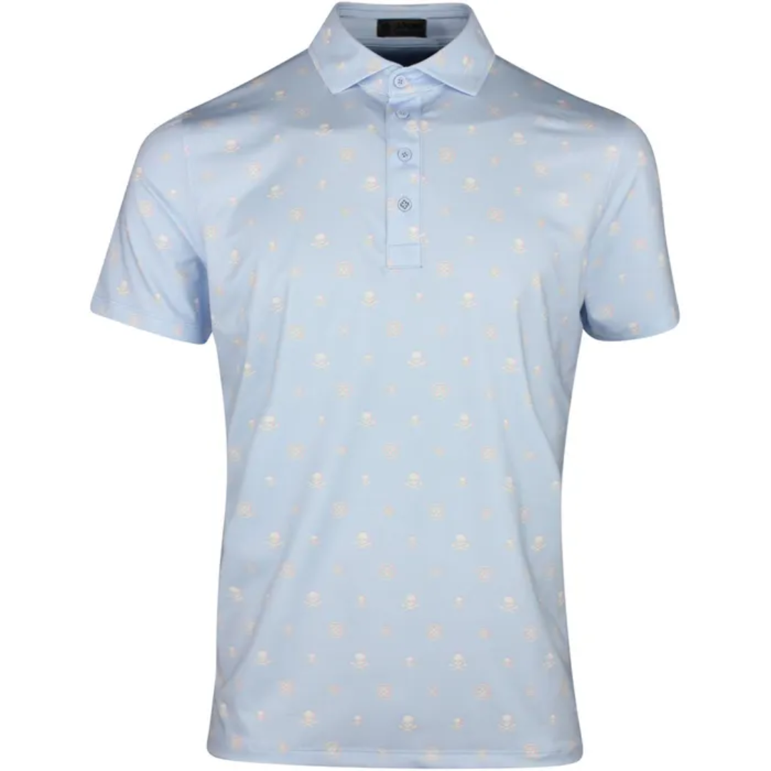 G/FORE Men's RGB Tech Jersey Golf Polo T-Shirt