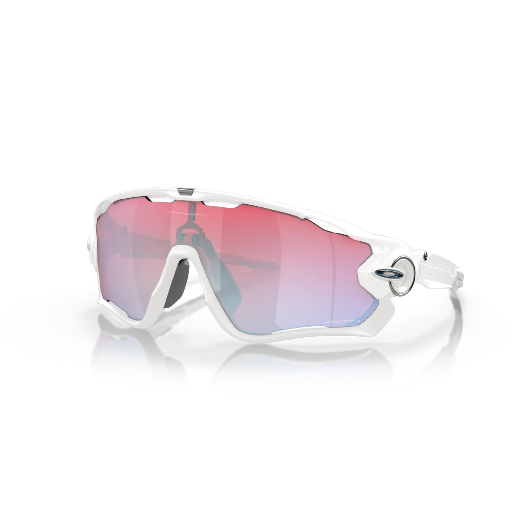 Oakley 0009290 JawBreaker Polished White Prizm Snow Sapphire Irid Sunglasses- Only Prepaid Order