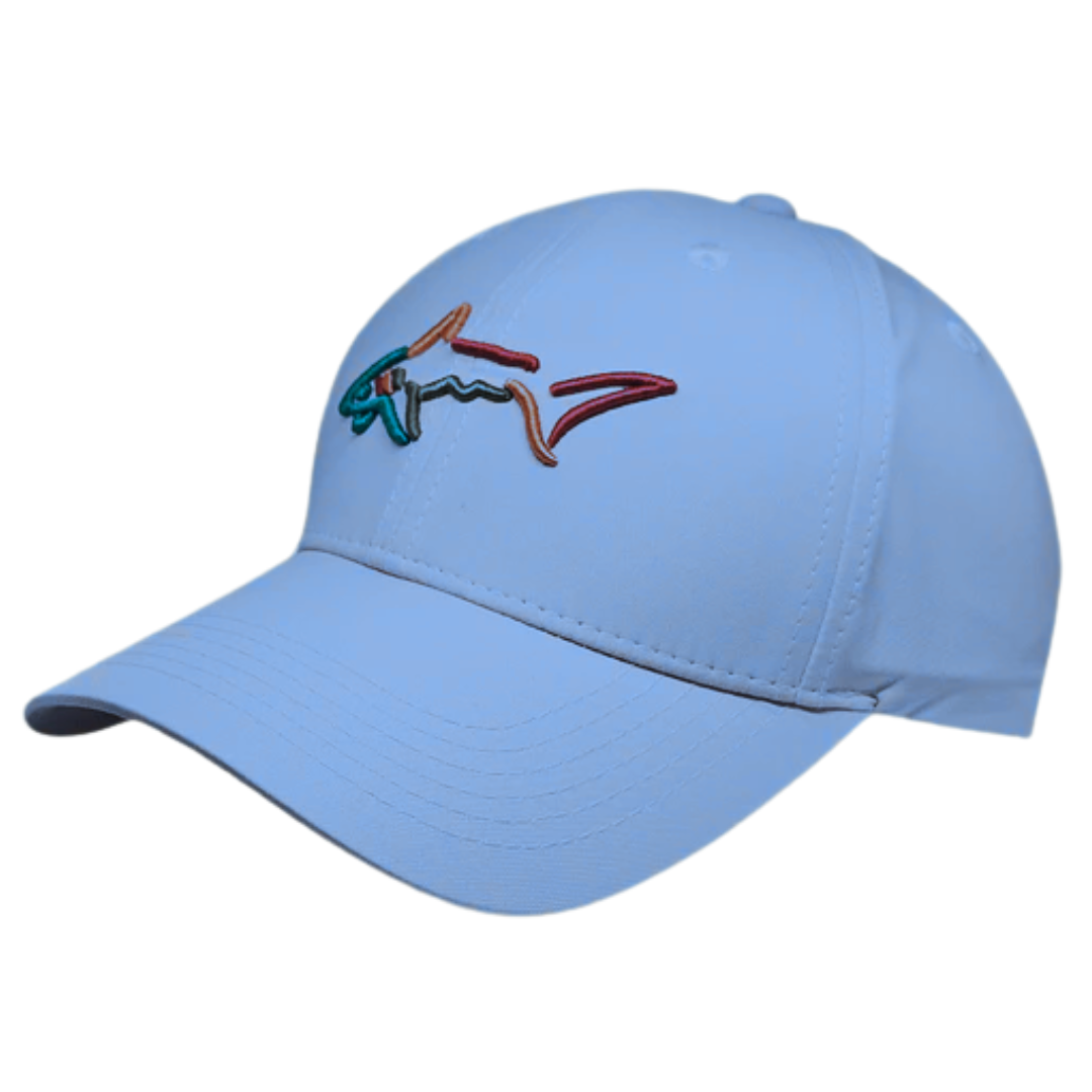 Greg Norman Men's Shark Logo Adjustable Golf Cap