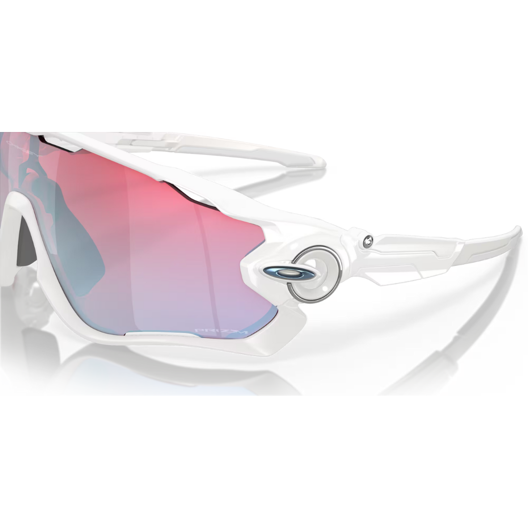 Oakley 0009290 JawBreaker Polished White Prizm Snow Sapphire Irid Sunglasses- Only Prepaid Order