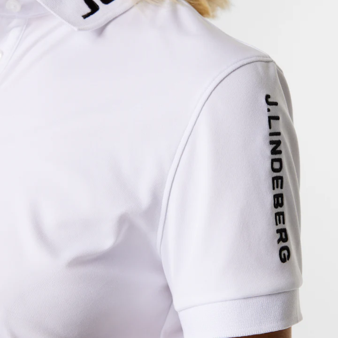 J Lindeberg Womens Tour Tech Golf Polo T-Shirt