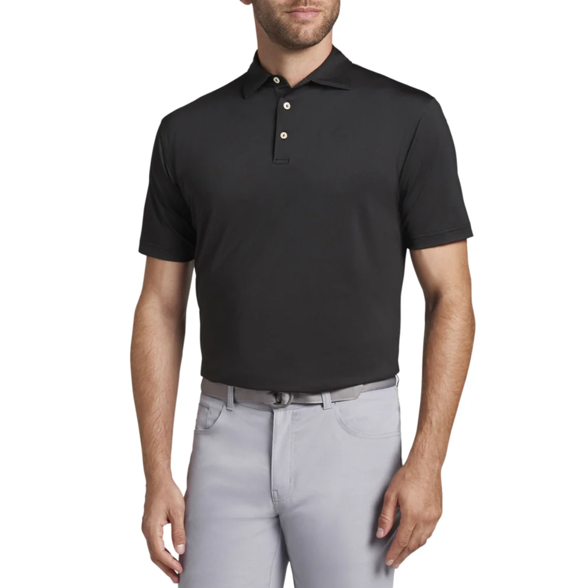 Peter Millar Men's Solid Performance Polo T-shirt