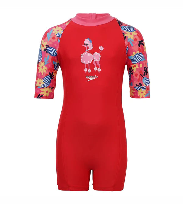 Speedo Girls Endurance 10 Essential All In One Suit For Tots