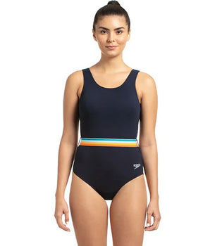 •	Women's Endurance+ Belted U-Back One Piece