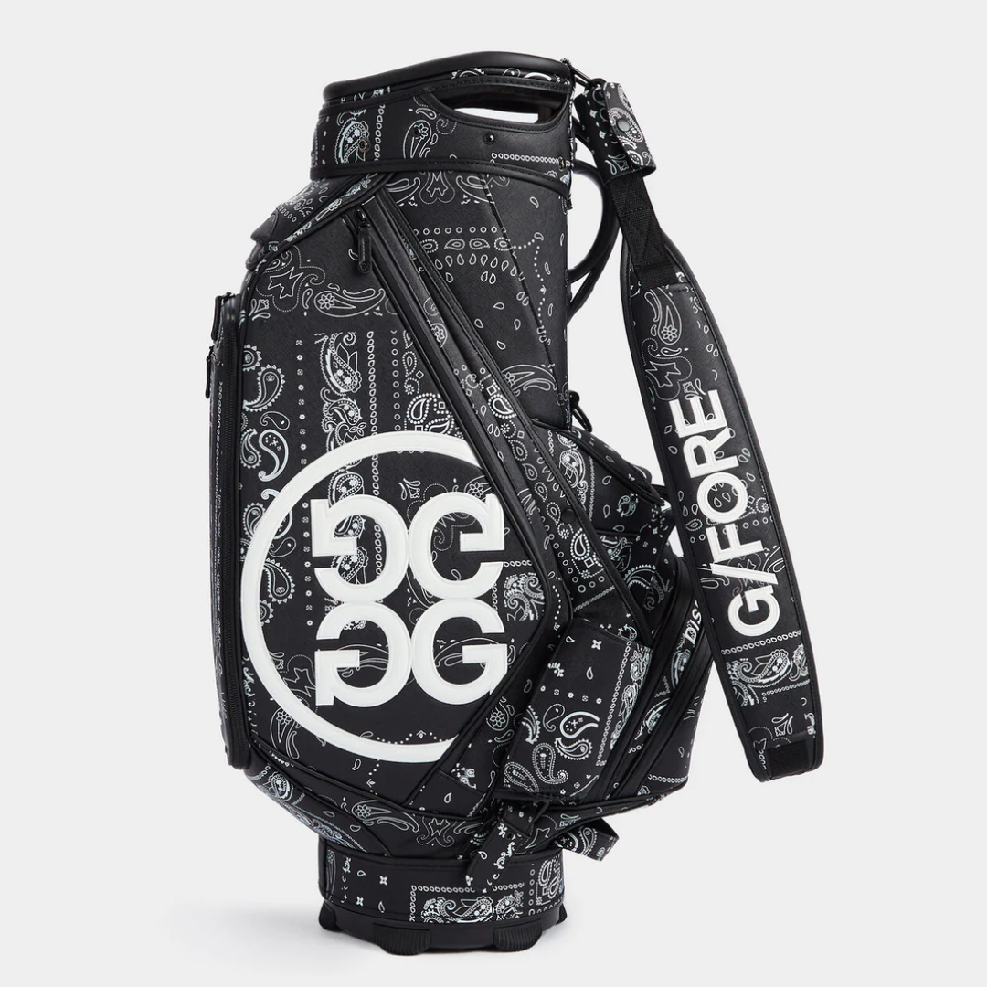 G/Fore Saffiano Bandana Print Tour Golf Bag