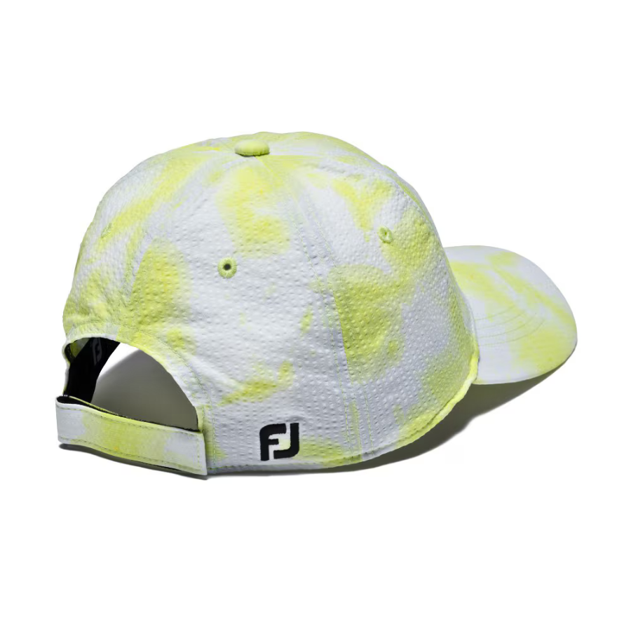 FootJoy Women,s Seersucker Tie-Dye Print Cap