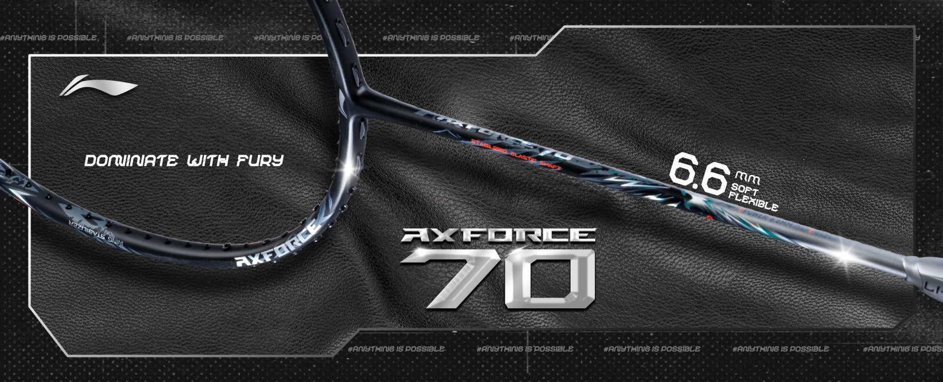 Li-Ning Axforce 70 - 4U Unstrung Badminton Racket