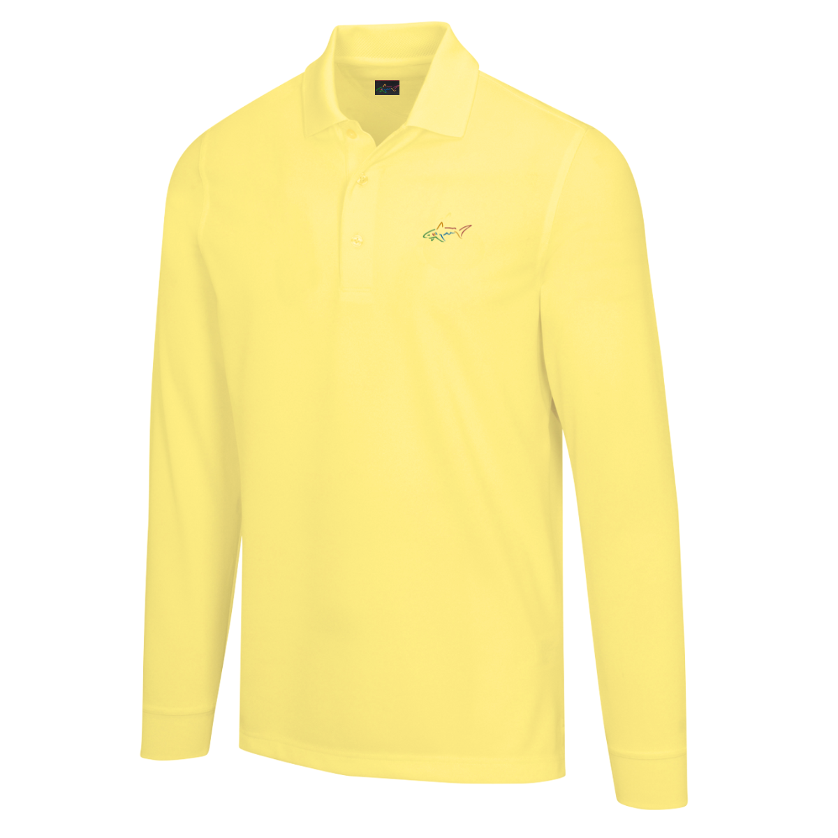 Greg Norman Long Sleeve Polo T-Shirt (US Size)