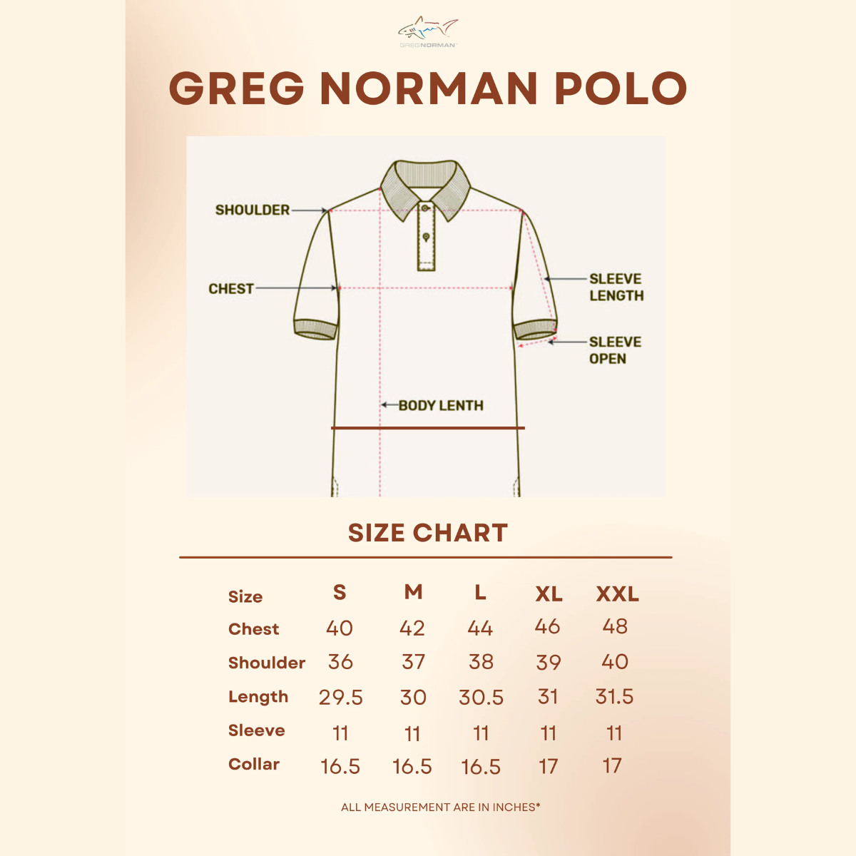 Greg Norman Men's X-lite Checkered Golf Polo Tshirt (US Size)