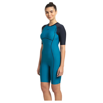 Speedo Women's Endurance Essential Splice Kneesuit Swimwear