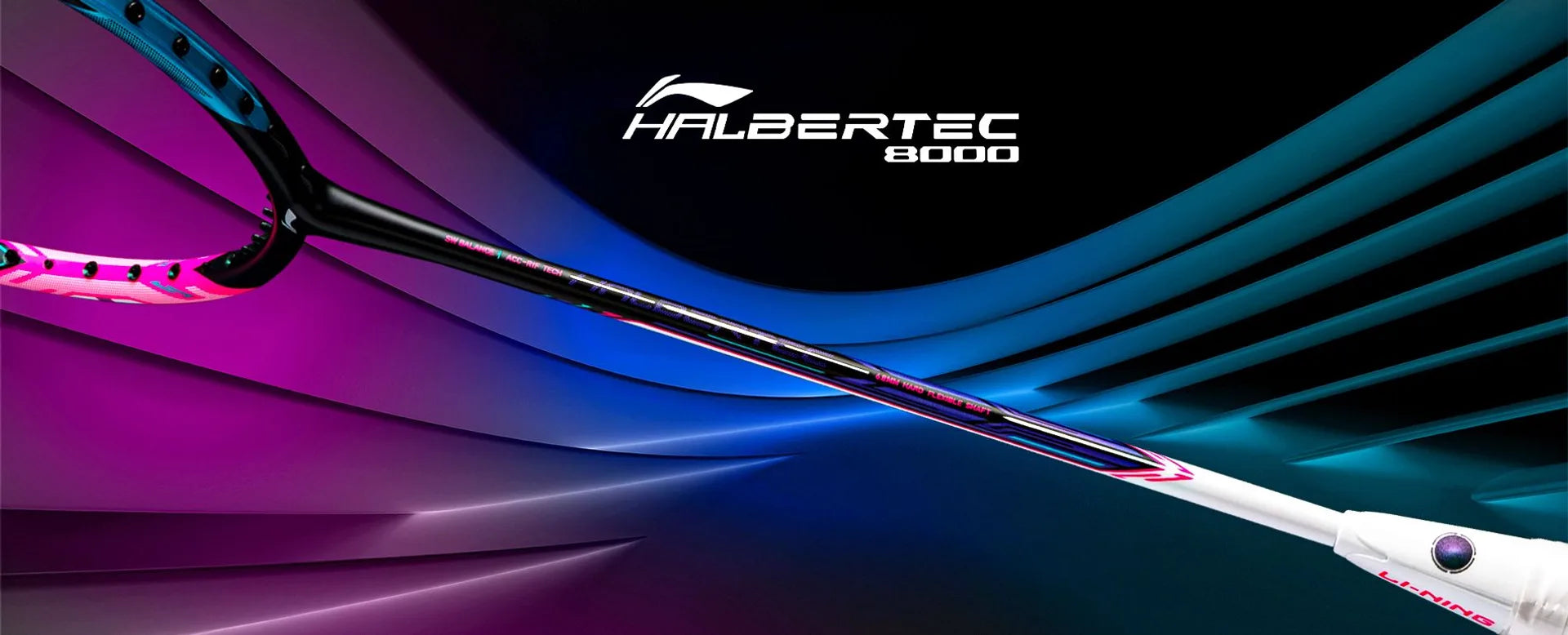 Li-Ning Halbertec 8000 - 4U  unstrung badminton racket