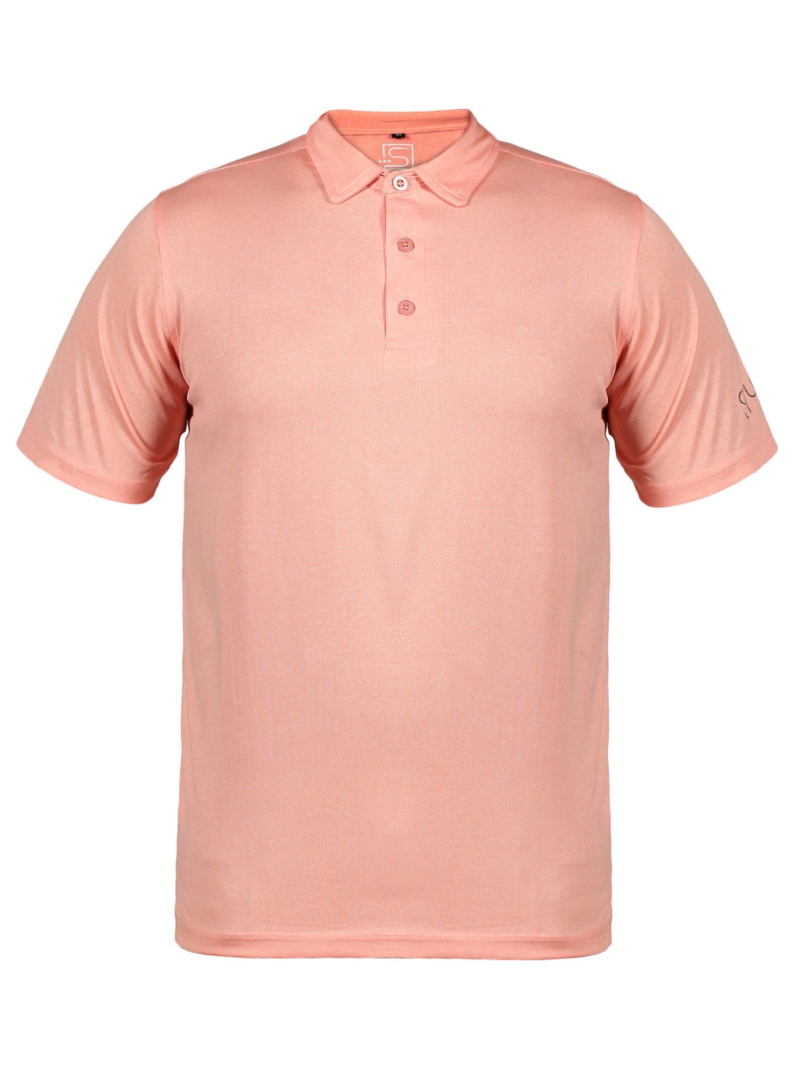 Styzen Mens Peach Golf Polo T Shirt