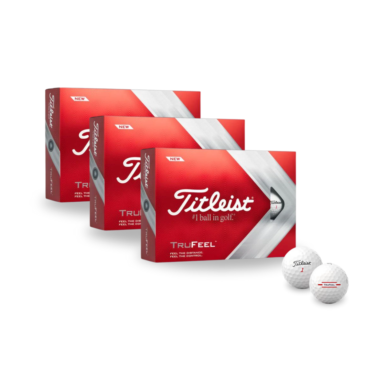 Titleist TruFeel Golf Balls (Super Value Pack)