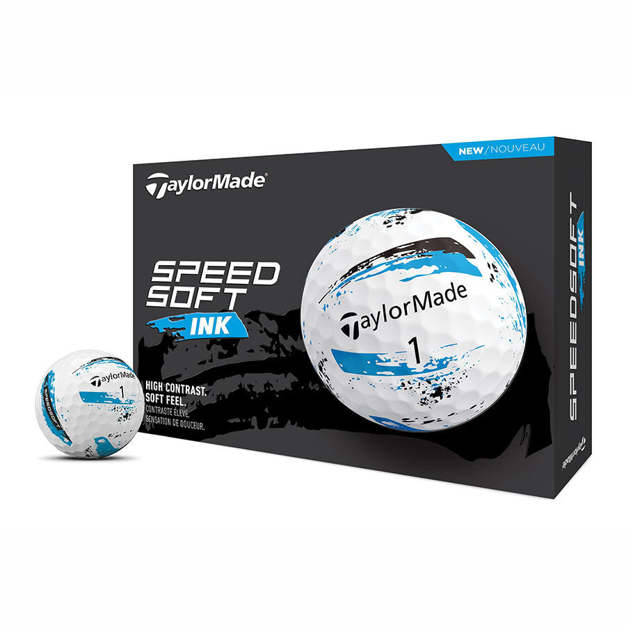 TaylorMade 2024 SpeedSoft Blue Ink Golf Balls