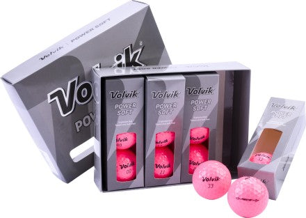 Volvik Power Soft Color Golf Balls