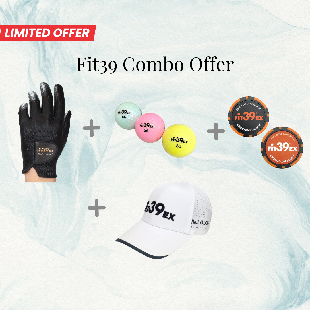 Fit39 Combo Offer 3 (glove+ball+chip marker+cap)