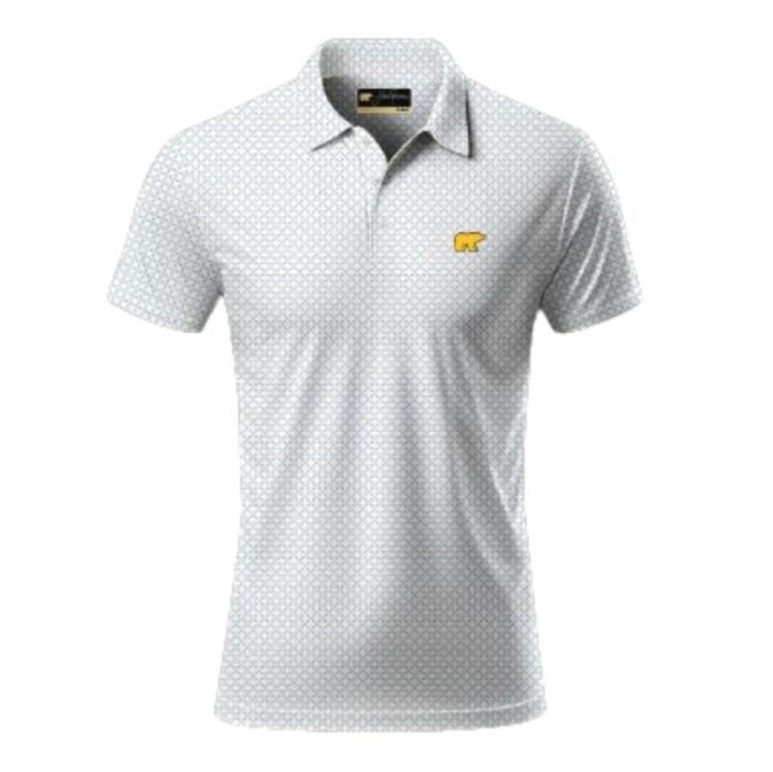 Jack Nicklaus Golf Polo - Hues White print