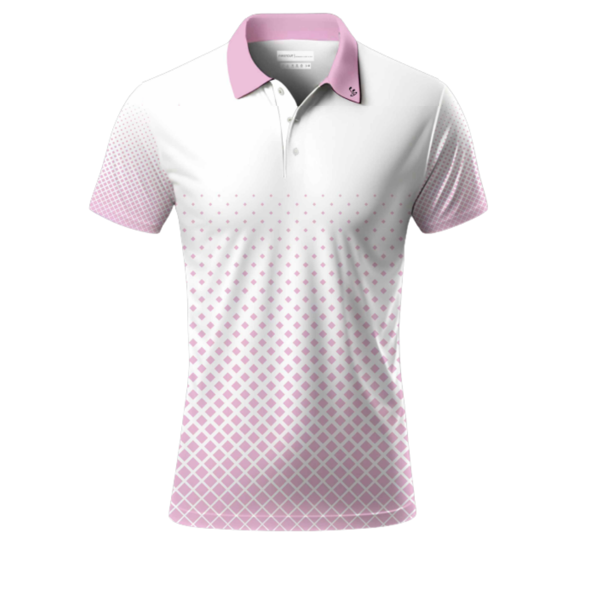 Firstcut  Men's Chequer Golf Polo T-Shirt (Indian Size)