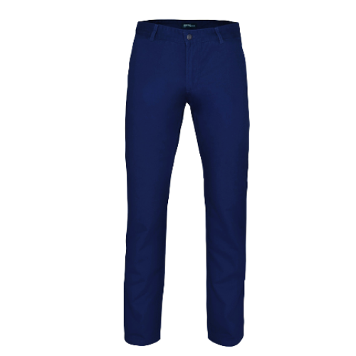 Buy Tailored Fit Cotton Sky Trouser | Zodiac