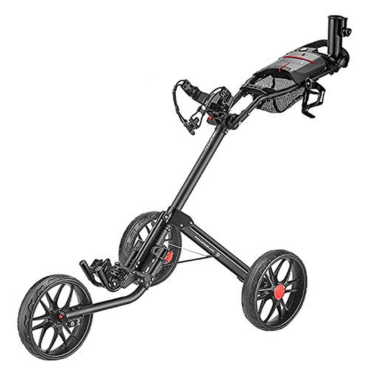 New CaddyTek Deluxe 3 Wheel Golf buy Push Cart